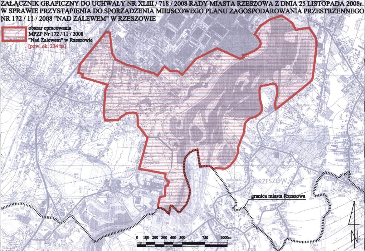 Plany zabudowy wschodniego brzegu rzeszowskiej żwirowni (i kontrowersje z nim związane)