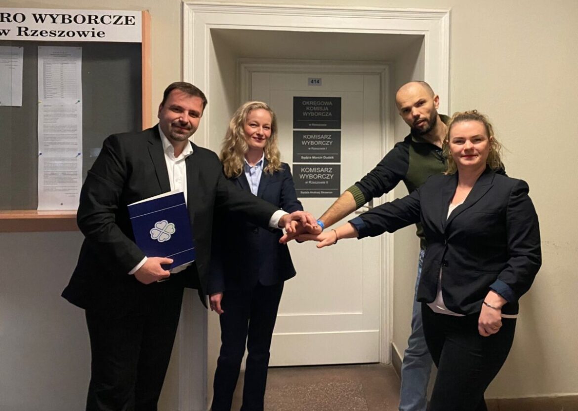 Zawiadomienie o utworzeniu Komitetu Wyborczego Stowarzyszenie Razem dla Rzeszowa